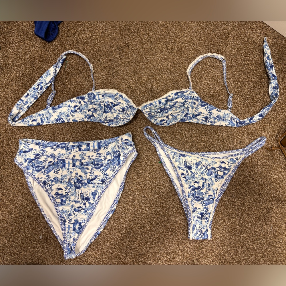 BYDEE Set of 3 PRAGUE & FLORENCE BOTTOM & RIVIERA TOP IN ALYTHIA in Large